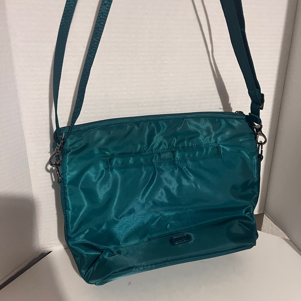Lug Bag - Elegant Teal Adagio Shoulder Bag - Picture 5 of 9
